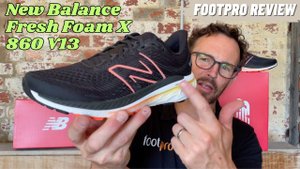 Footpro New Balance Fresh Foam X 860V13 running shoe review.