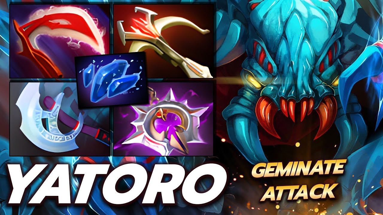 YATORO [Weaver] Full Physical Damage Dota 2 (Fullmatch) смотреть онлайн