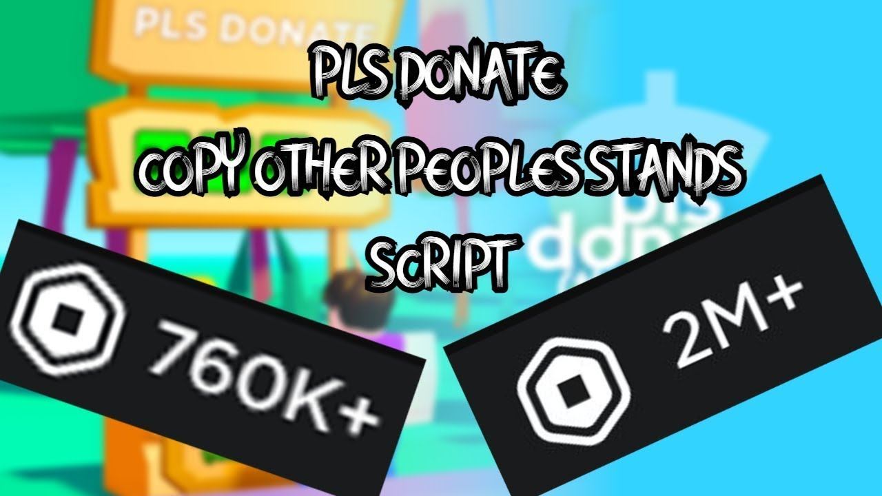 Pls Donate Script Roblox Pls Donate Hack Easy Robux Free Robux Rainbow ...