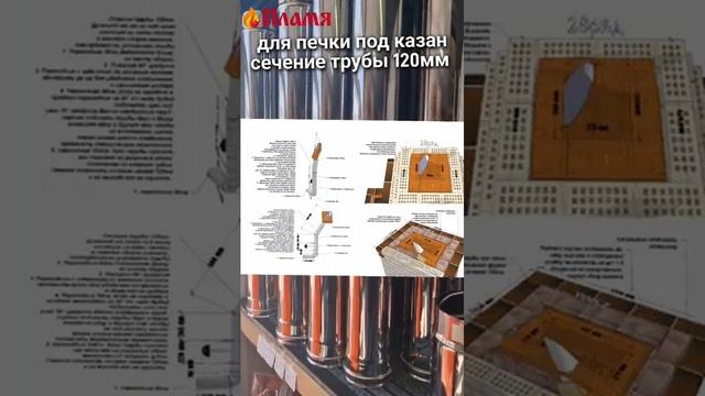 труба 120мм для печки под казан