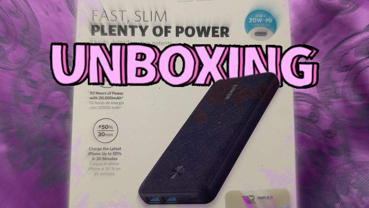 Anker PowerCore III Senes 20K смотреть онлайн