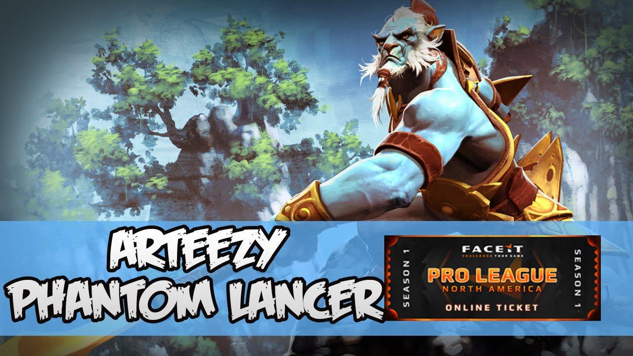 Arteezy (Phantom Lancer) - vs. RADIANT @ FACEIT Pro League North America смотреть онлайн