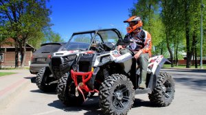 Polaris Day - 2016 Polaris RZR XP 1000 turbo, Polaris Scrambler XP 1000 , Honda TRX - KVADRIK.LV