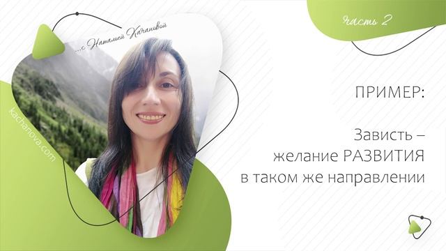 2. ЛЕНЬ и ЗАВИСТЬ: как использовать на БЛАГО? | автор Наталья Качанова