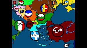История Балкан Countryballs