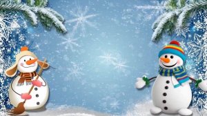 ФУТАЖ СНЕГОВИКИ