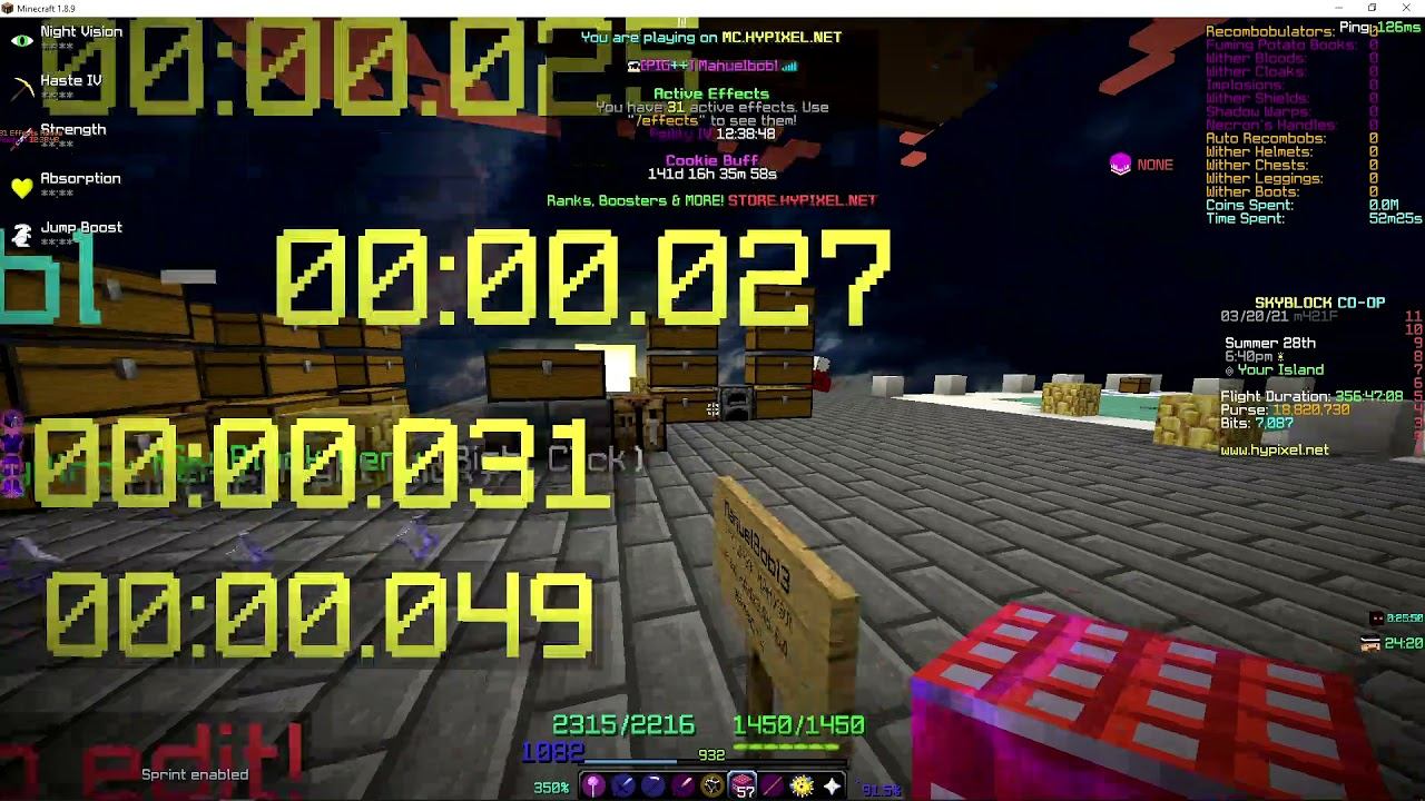 Моды на Hypixel Skyblock + Как меня взломали смотреть онлайн