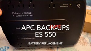 APC Back-UPS ES 550 Battery Replacement