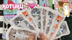 Котики🐈💘| Распаковка бумажных сюрпризов✨| Бумажная Акулка🦈