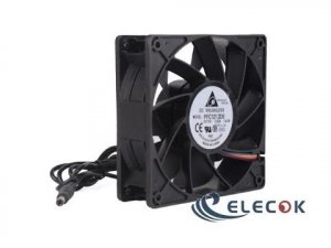 DELTA PFC1212DE 12V 4.80A 4wires Cooling Fan