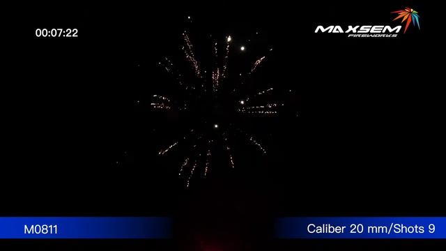 M0813 Фейерверки, Батареи салютов Марс (0.8х9) смотреть онлайн