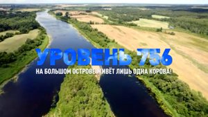 Уровень 756 Закулисье: На большом острове живёт лишь одна корова.