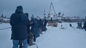 Хор Сретенского монастыря "Кресту Твоему" (фрагмент к/ф "Крест").mp4