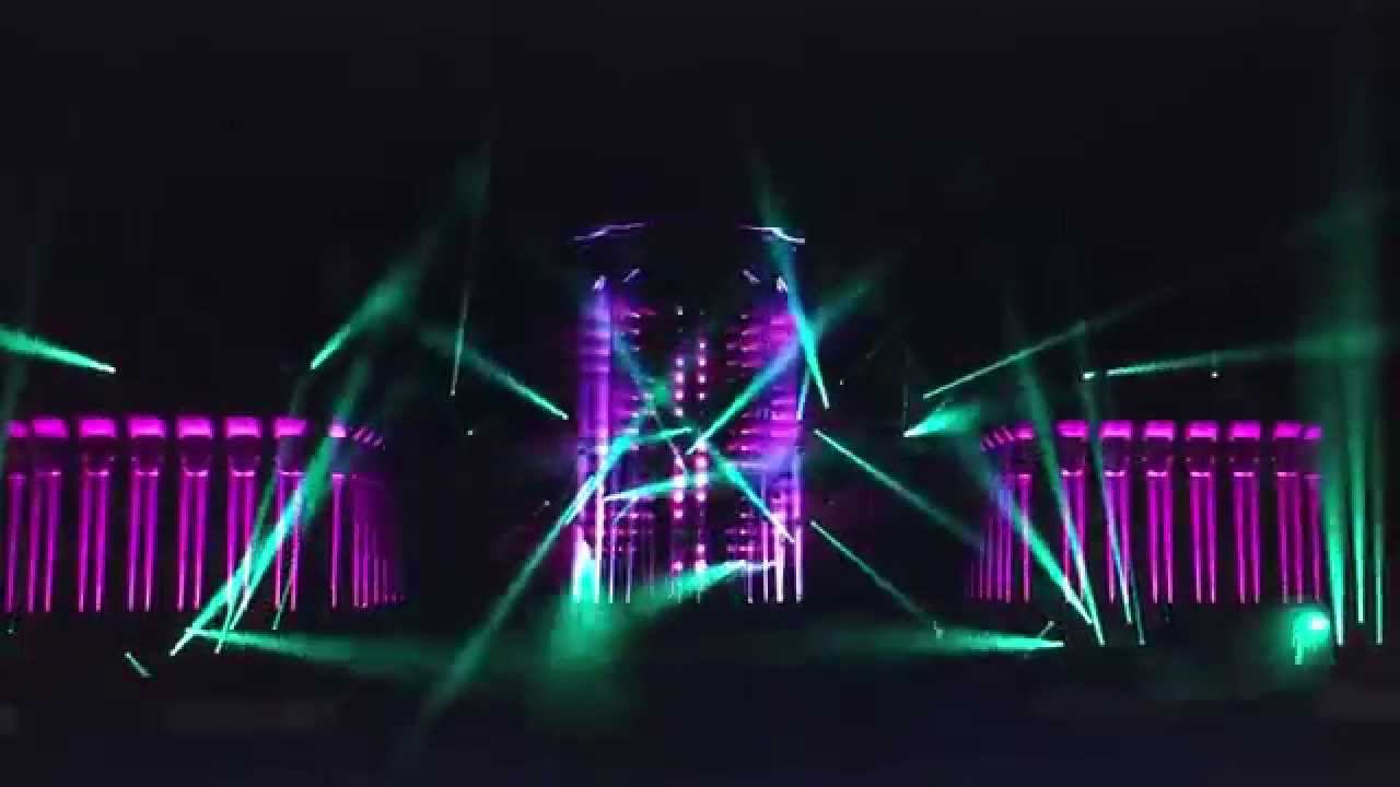 Световое шоу к открытию фестиваля искусств на ВДНХ (рабочее видео) смотреть онлайн