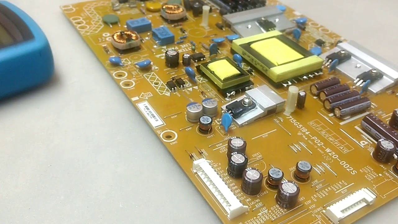 TV Philips 39PFL4707G/78 não funciona, fonte com tensão BAIXA! смотреть онлайн