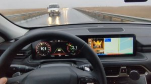 Exeed TXL рест, автоматическое удержание в полосе #7