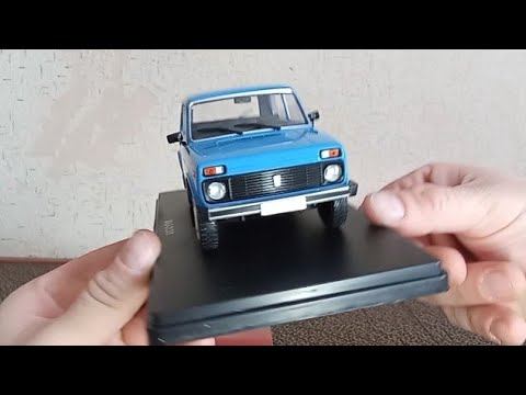 ВАЗ 21211 "Нива". Легендарные советские автомобили. 1:24. Hachette. #76.
