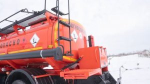 Видео-обзор топливозаправщика АТЗ-8 КАМАЗ-43253 производства НПО "ВЕКТОР"