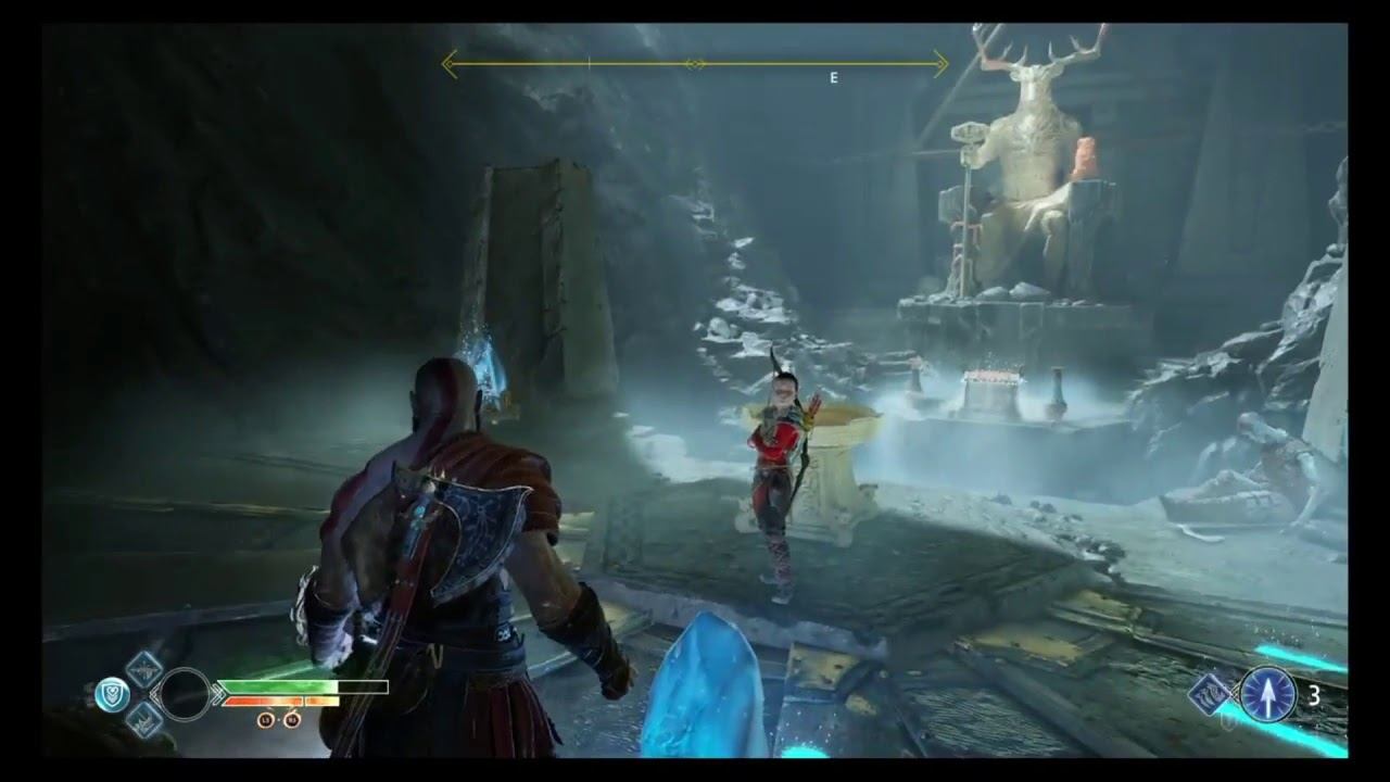 GOD OF WAR glitch!!! I FELL THROUGH THE MAP!!! смотреть онлайн