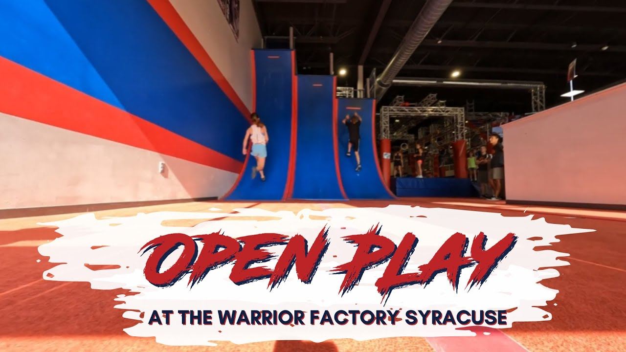 Ninja Warrior Open Play at The Warrior Factory Syracuse смотреть онлайн