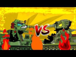 Кв-45(Gerand) против кв-44м(Homeanimations) - мультики про танки