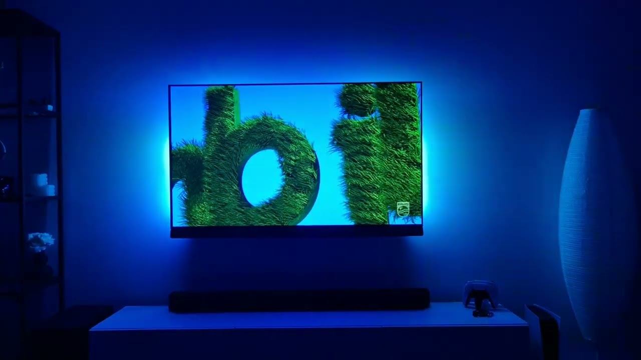 Philips 3 side Ambilight Demo - OLED+ 907 смотреть онлайн