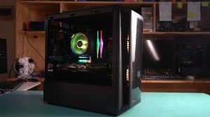 AMD Ryzen 7 3700X B550M Mortar MSI RX5600 XT Mesh Cooler Master MB320L ARGB PC Build