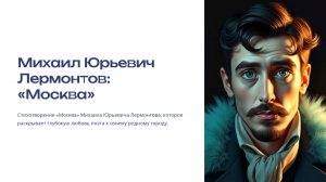 Михаил Юрьевич Лермонтов: «Москва» | Видеоурок | Разбор рассказа | Презентация от F-ST