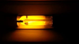 Работа в режиме натриевой лампы низкого давления SOX_H 10W.