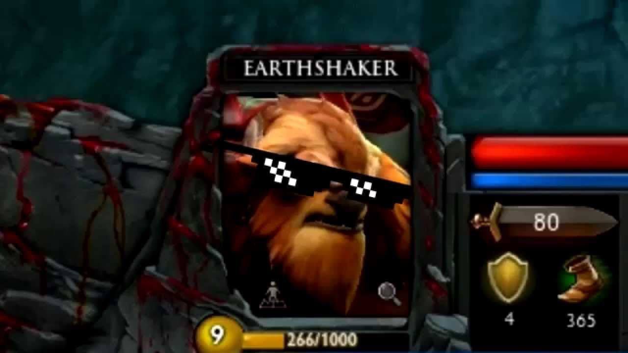 Правильная игра на Earthshaker смотреть онлайн