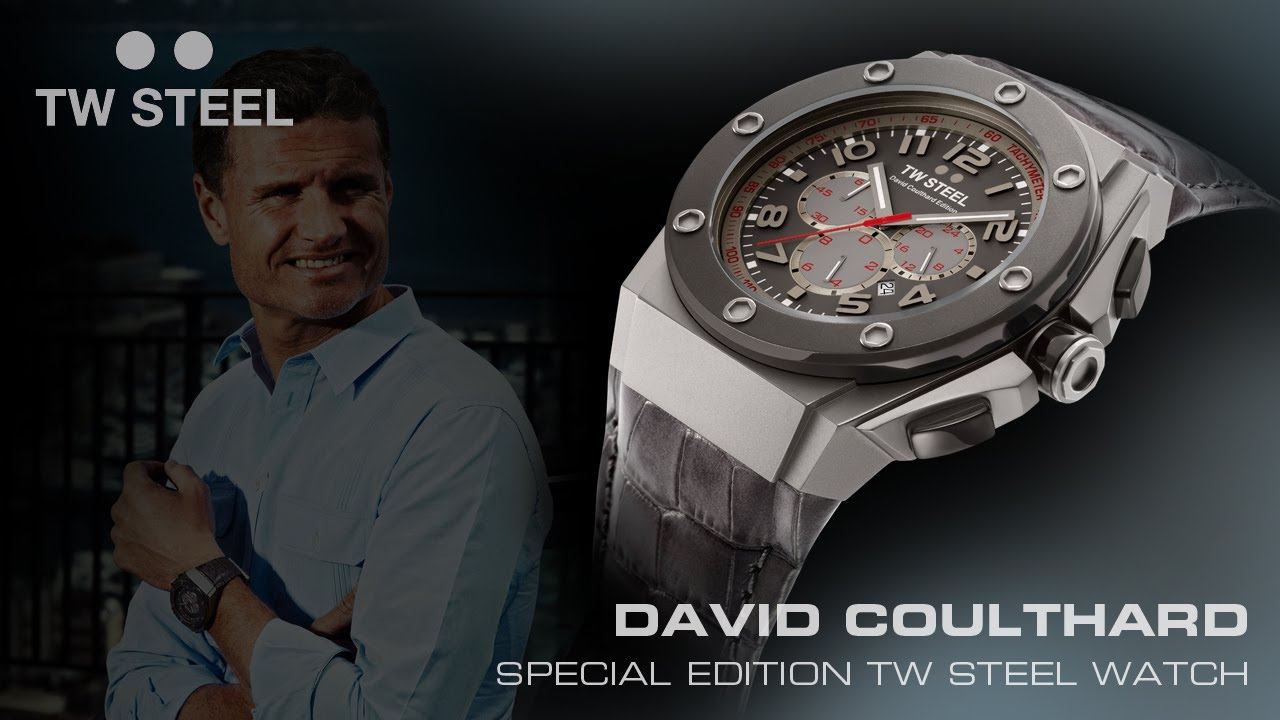 TW Steel David Coulthard Special Edition Launch event смотреть онлайн