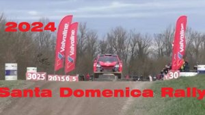 Rally Show Santa Domenica 2024 Flat Out, Crash, Action