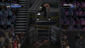 WWE Smackdown vs Raw 2008 The Great Khali Elbow Drop