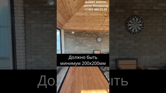 Дымит мангал в помещении без приточки#shorts