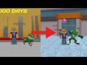 100 Days in Trainer Arena | Blockman Go | FurtherXT