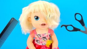 МАМА ДОМАШНИЙ ПАРИКМАХЕР Кукла Пупсик #Игрушки Для детей Играем Какмама 108мама тв