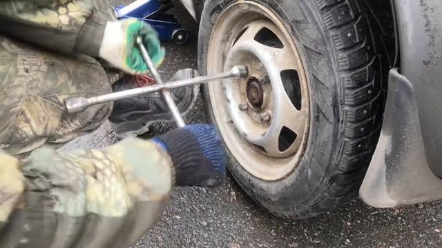 Самостоятельная замена колес с лета на зиму и поверхностная диагностика ходовой