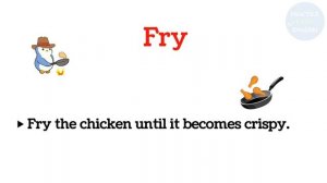 Cooking Verbs In English  Cooking Verbs Vocabulary  English Vocabulary_v720P