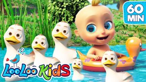 Five Little Ducks - S2EP94 Musical Adventure Collection - LooLoo Kids Songs for Kids