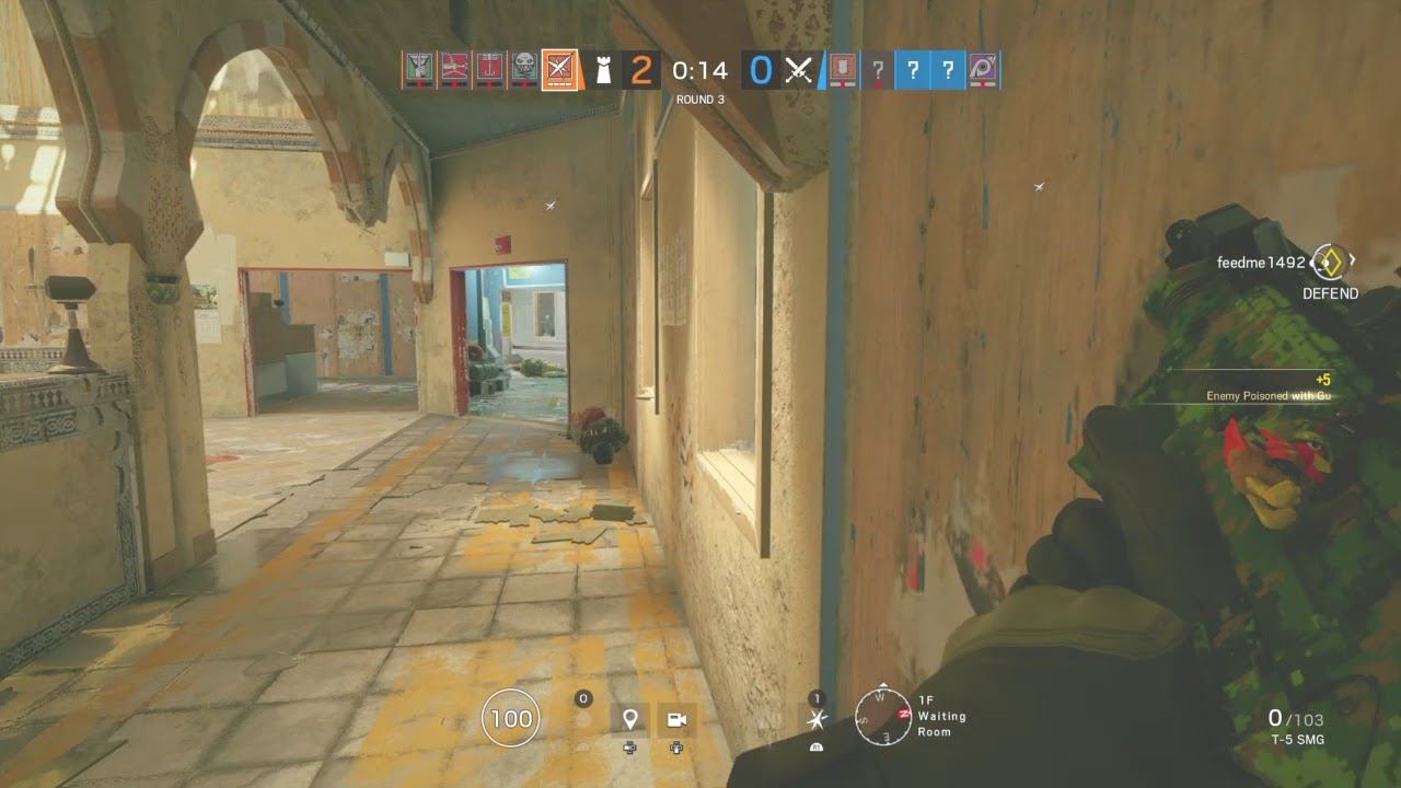 Rainbow Six Siege - Lesion 1v3 Clutch
