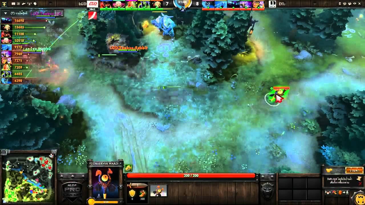[ Dota2 ] LGD.cn vs DT - SINA CUP Season 3 - Thai Caster смотреть онлайн