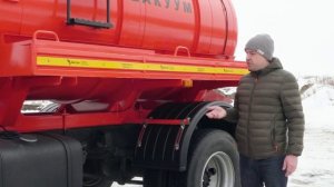 Видео-обзор вакуумной машины МВ-8 КАМАЗ-43253 производства НПО ВЕКТОР