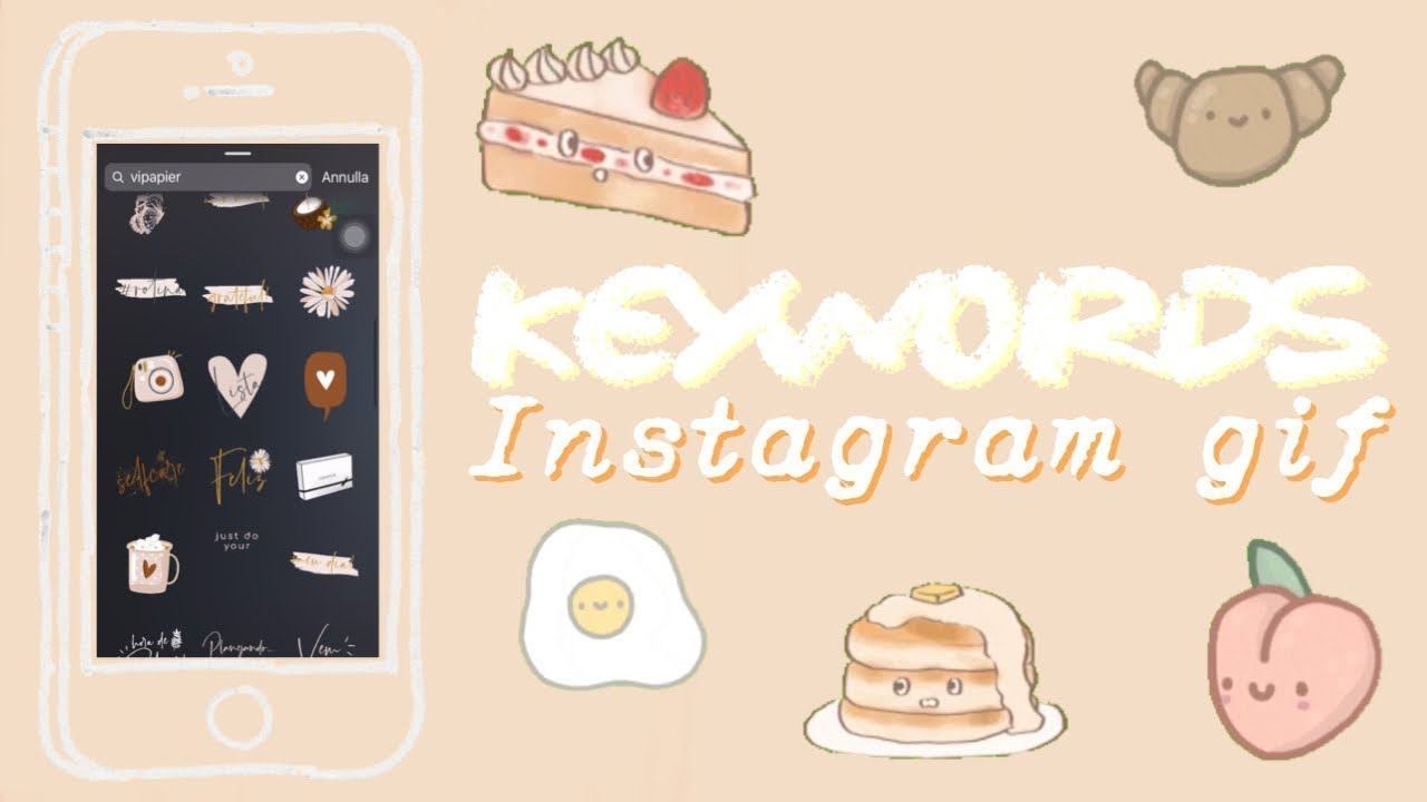 Aesthetic GIF/stickers idea for Instagram stories....