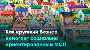 Как крупный бизнес помогает социально ориентированным МСП