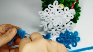 Снежинка из синельной проволоки. Поделки из синельной проволоки своими руками