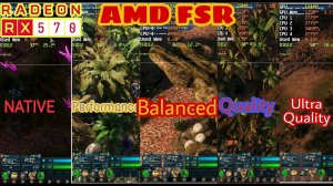 AMD FSR Test In RX570 with Ryzen 3 2200g (ALL Mode)-The Riftbreaker