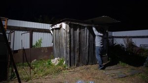 Ремонт маленького сарая в котором протекла крыша