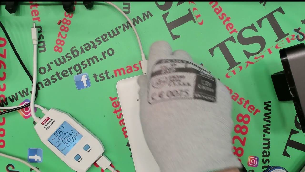 TEST POWER BANK BOROFONE BJ16 10000 mAh / test acumulator extern borofone 10000 mAh смотреть онлайн