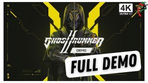 FAST AND FASTER | Ghostrunner 2 Full DEMO No Commentary