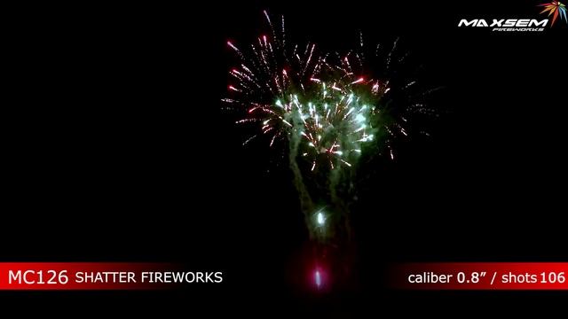 MC126 Фейерверк, батарея салютов SHATTER FIREWORKS (0,8х106) смотреть онлайн